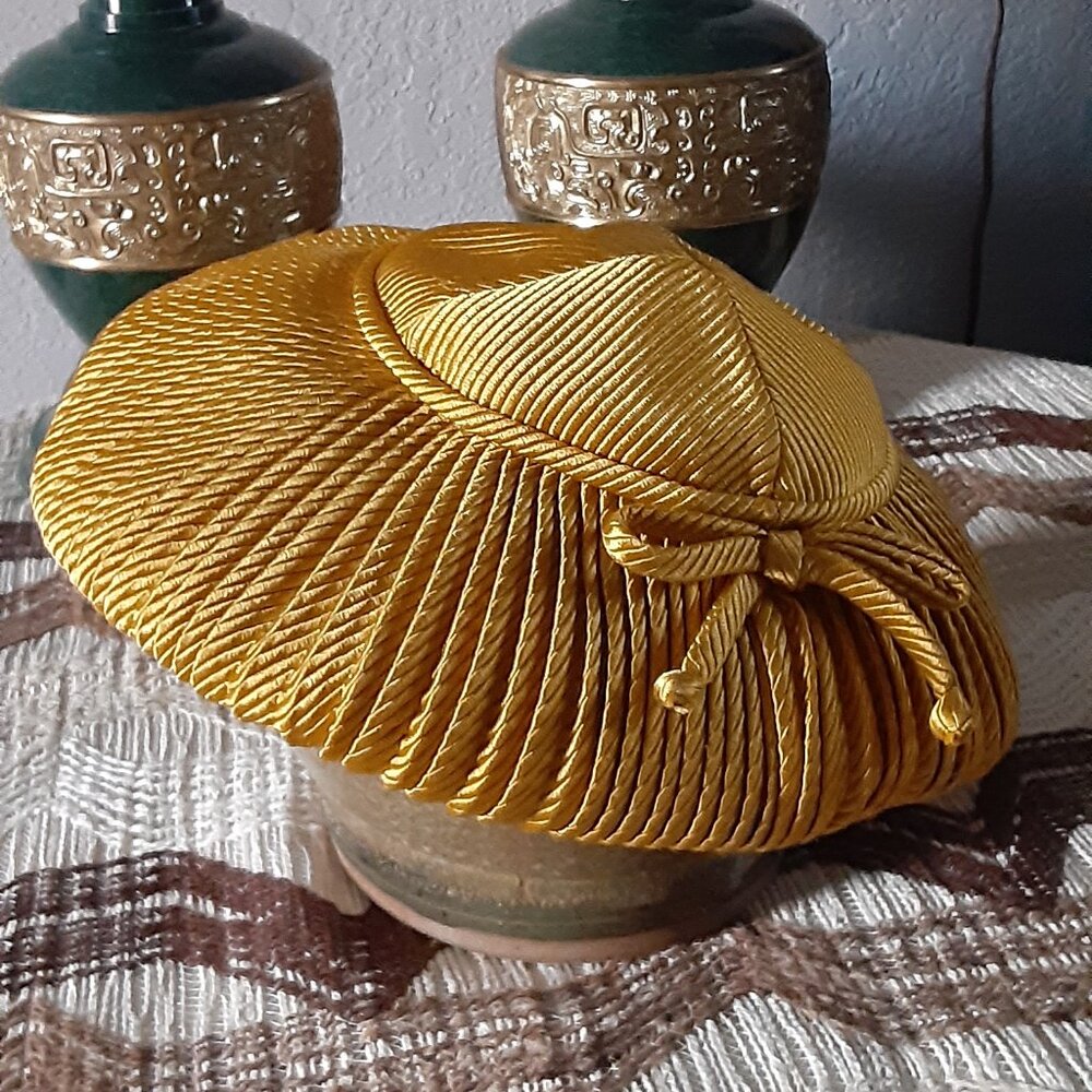 Vintage Christian Dior Mushroom Hat